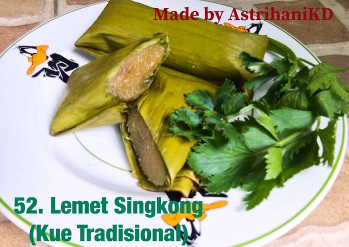 52. Lemet Singkong (Kue Tradisional)