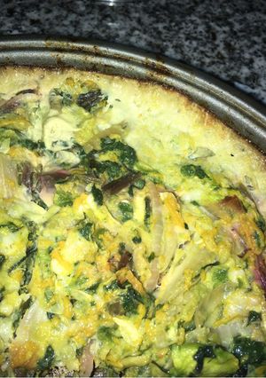 Una foto de Soufflé de verduras ralladas