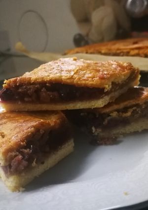 Meggyes - diós béles 🍒 recept fotója