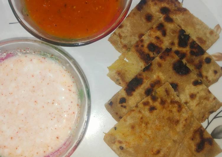 Easiest Way to Make Perfect Aloo pyaz ka parataha