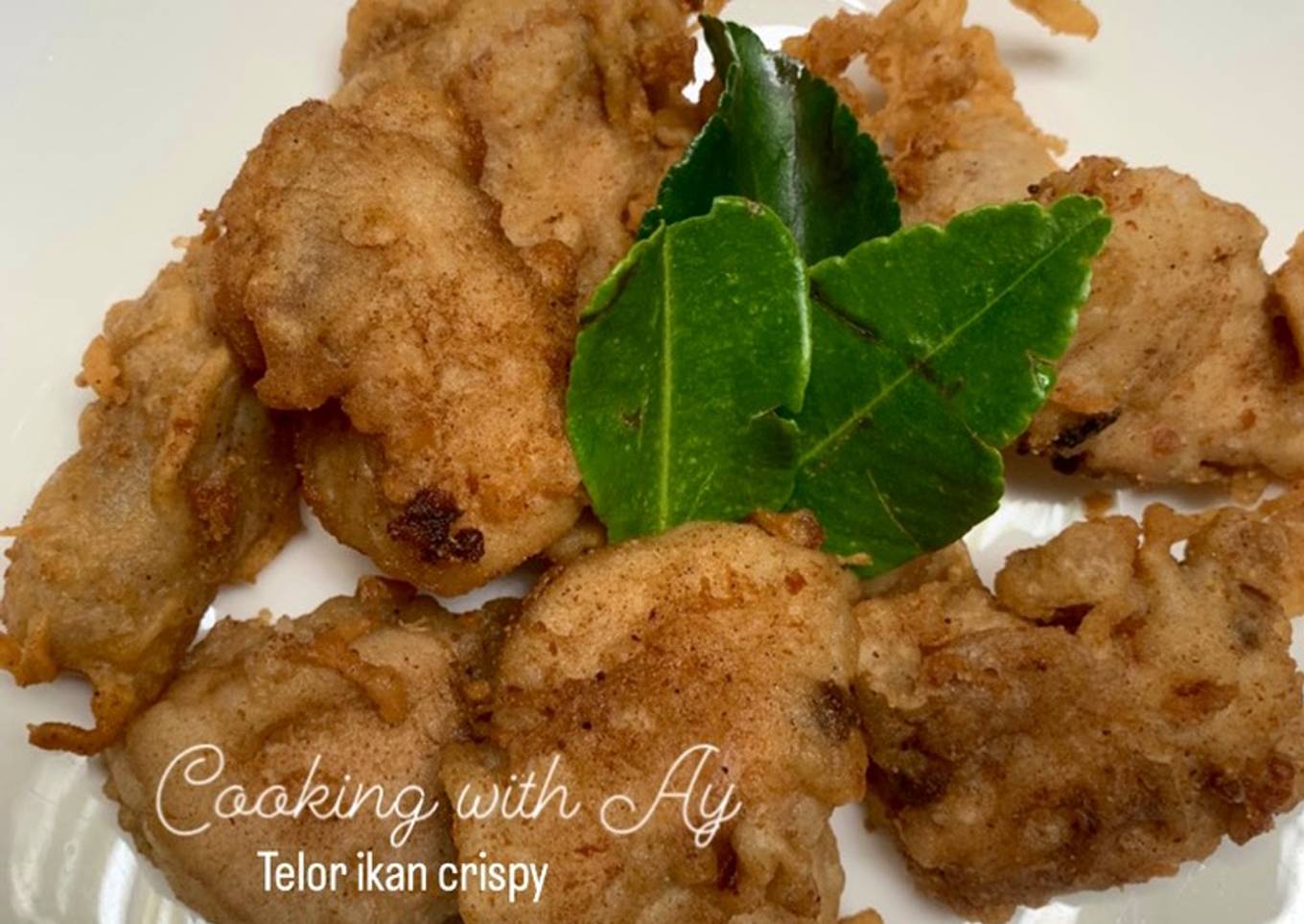 Telor ikan goreng crispy