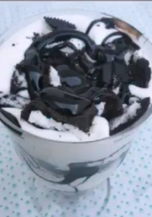A picture of Oreo delight.