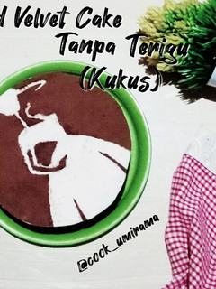 Foto resep Red Velvet Cake Tanpa Terigu(kukus)