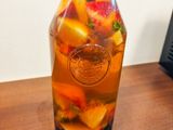 Thé glacé à la pêche