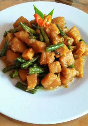 Foto resep Oseng Gembus Kacang Panjang Sederhana