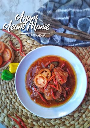 Foto resep Ayam Asam Manis ala Banjar
