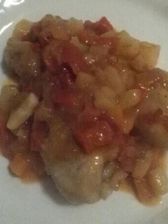 Una foto de Pollo a la cazadora