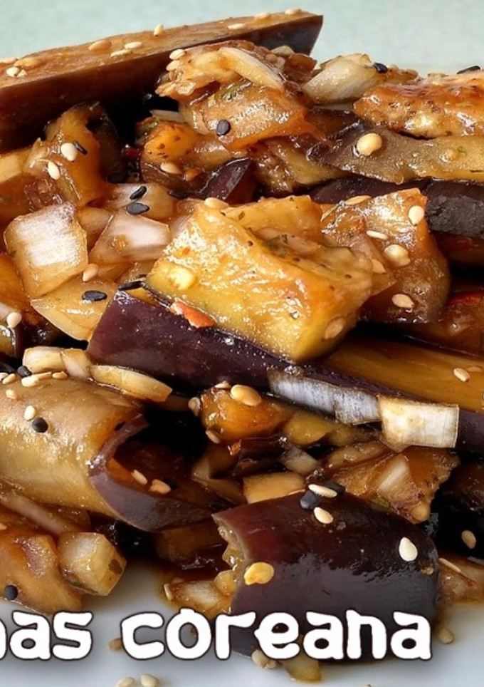 Una foto de Berenjenas en Salsa de Soja / Eggplant and soy sauce