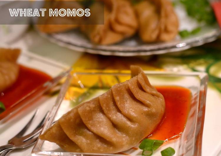 Recipe of Homemade Whole Wheat Veg Momos