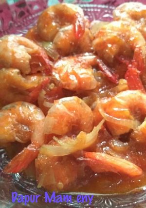 Foto resep Udang Asam Manis
