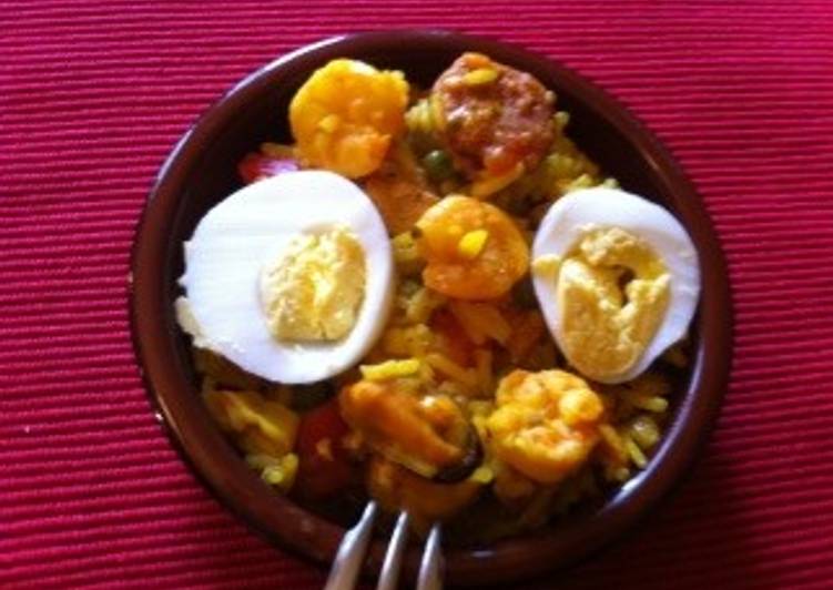 Étapes pour Faire Favoris Paella rapide