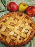 Crostata di farro alle mele e crema di limone senza uova