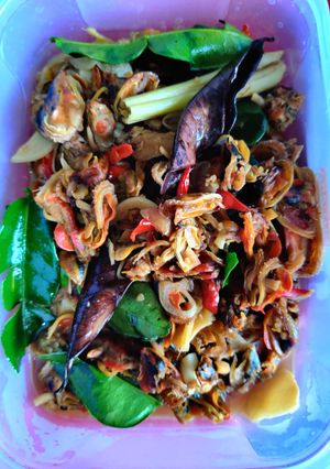 Foto resep Tumis Kerang Hijau Kupas