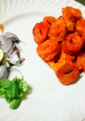 A picture of Tandoori chaap.