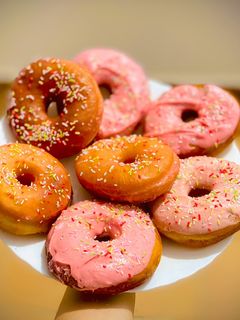 Una foto de Donuts caseros 🤤🍩🍩🍩🍩