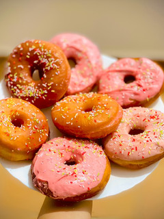 Una foto de Donuts caseros 🤤🍩🍩🍩🍩