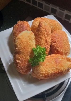 Foto resep Roti Goreng Isi Ayam