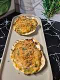 Coquilles saumon gambas et poireaux crème légère au Cookeo infinity 😀