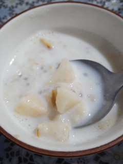 Una foto de Avena trasnochada