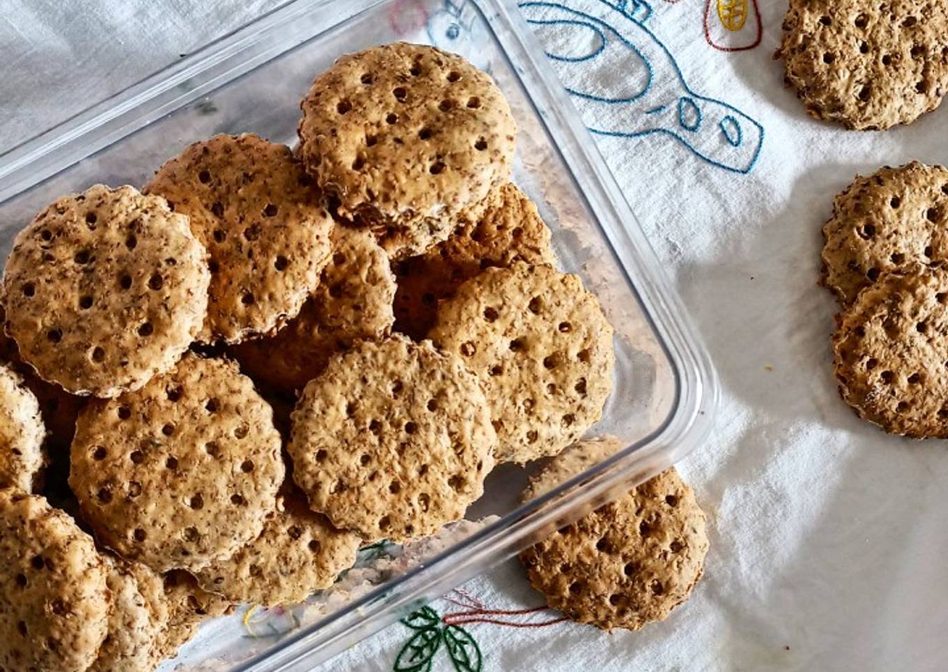 Petits Biscuits a la farine complète