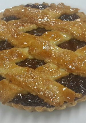 Una foto de Pastafrola de membrillo