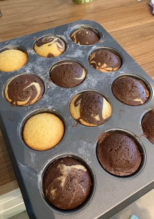 Una foto de Muffins de vainilla