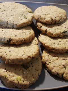 Una foto de Galletitas saladas sin harina de trigo y sin huevos