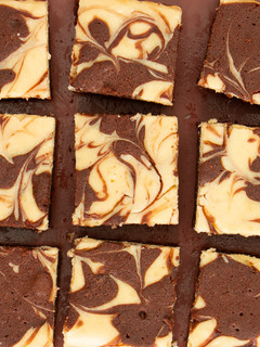 A picture of Baileys Cheesecake Brownies.