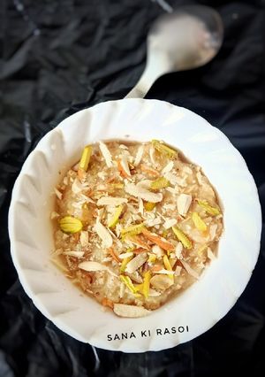 A picture of Simple Oats kheer without sugar.