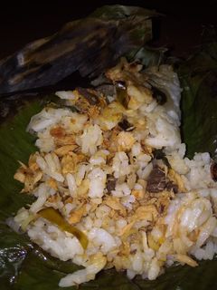 Foto resep Nasi bakar tuna pedas