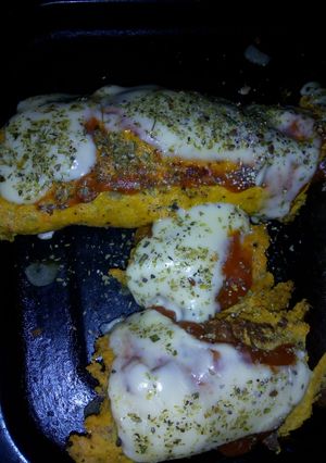 Una foto de Canelones, masa de zanahoria