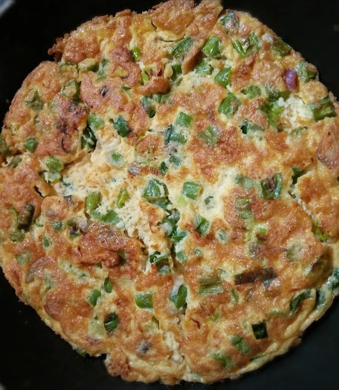 Foto resep Telur Dadar Tahu Buncis
