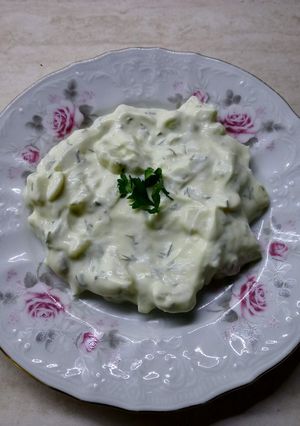 A picture of Tzatziki 🇬🇷🥒!!!.