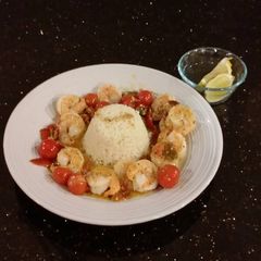 A picture of Spicy Shrimp Scampi.