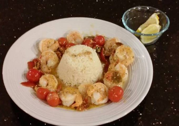 Recipe of Quick Spicy Shrimp Scampi