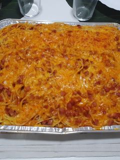 Una foto de Espaguetis al Horno