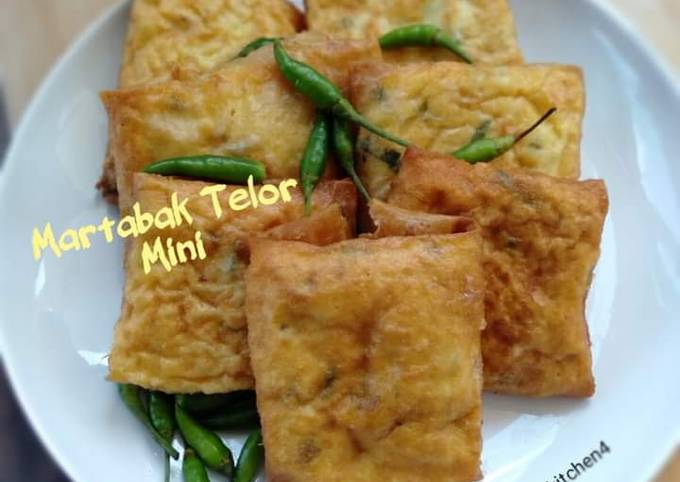 Resep Martabak Telor Kornet mini, Bikin Ngiler