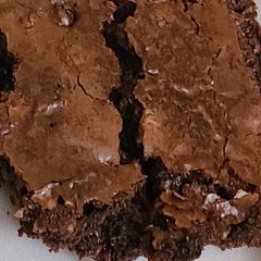 A picture of Gooey brownies.