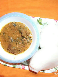 Tuwon shinkafa miyar gyada ainihin hoton girkin