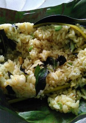 Foto resep Nasi bakar kuning