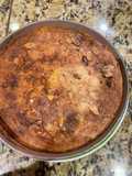 Cassava Cake with Coconut and Pecans