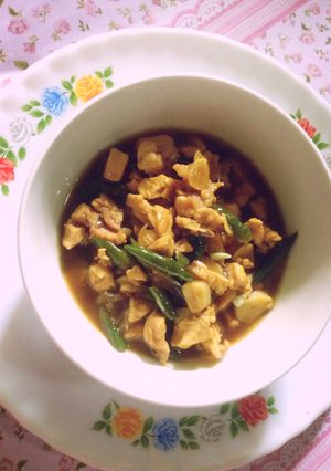 Foto resep Oyster sauce chicken and green chilli