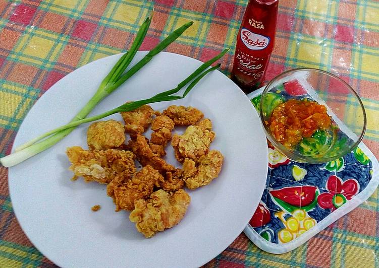 Resep Ayam fillet crispy (sambal geprek), Bisa Manjain Lidah