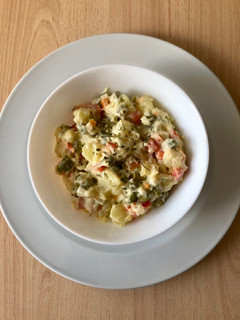 Una foto de Ensaladilla vegana