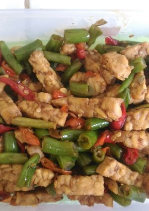 Foto resep Tumis Buncis Tempe Bumbu Racik