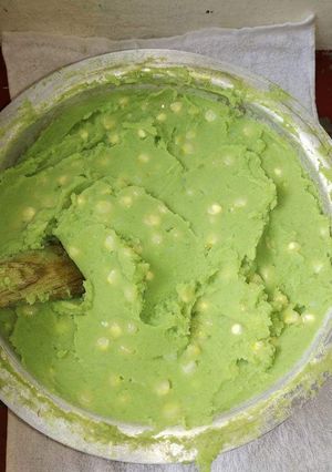 A picture of Green mokimo.