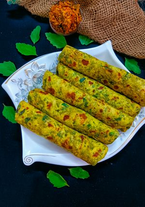 बथुआ का पराठा - सेहत के लिए पौष्टिक बथुआ साग का पराठा रेसिपी मुख्य फोटो