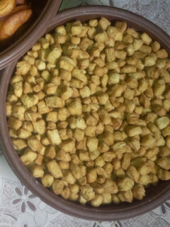 A picture of Chin chin.