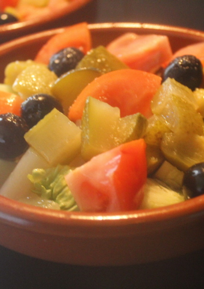 Una foto de Ensalada individual