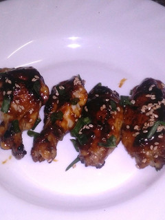 A picture of Bbq chicken #team contest #team sugar&spice #appetizer.